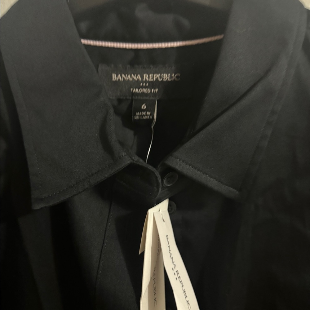 Banana Republic New Long Sleeve Shirt size 6
